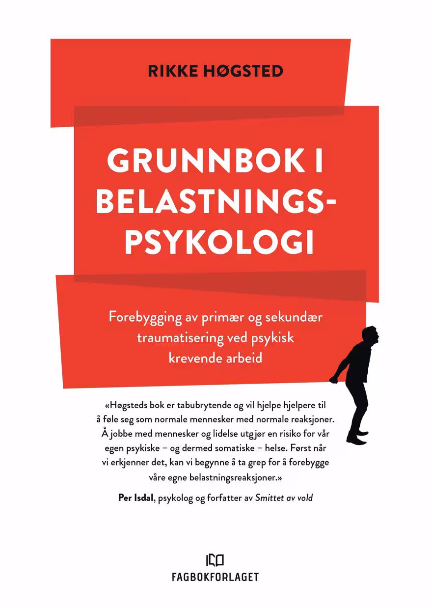 Omslagsbilde av boken Grunnbok i belastningspykologi
